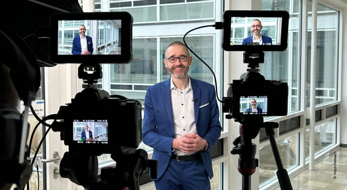Prof. Stefan Köster im Interview. © Hupp-Dobusch