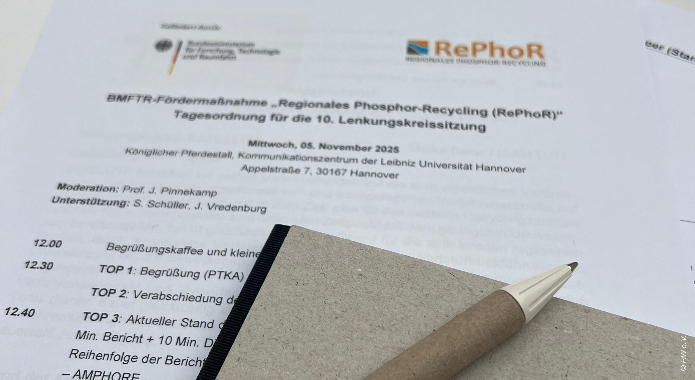 Impressionen der RePhoR-Lenkungskreissitzung. © FiW e. V.